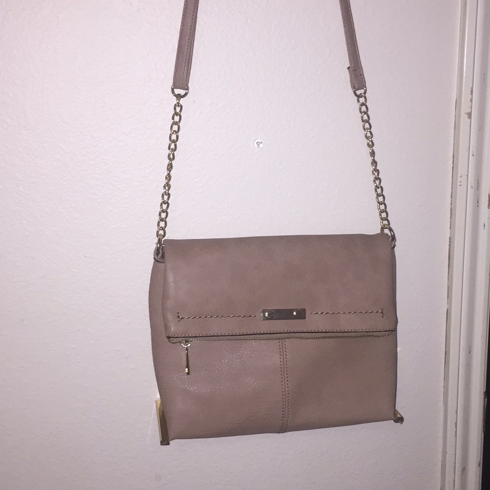 Taupe crossbody